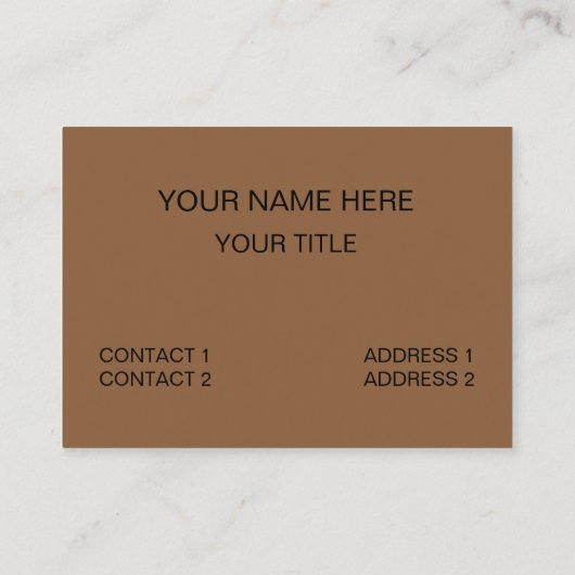 Sugar Donut Doughnut Bakery Visitekaartje (Achterkant)