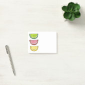 Sugar Fruit Slice Snoep Lemon Limoen plaatsen het Post-it® Notes (Kantoor)
