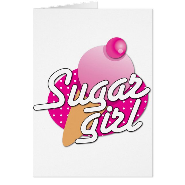 Sugar Girl rockabilly icecream (Voorkant)