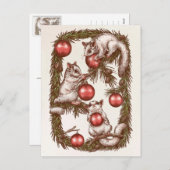 Sugar Glider Christmas-Briefkaart Feestdagenkaart (Voorkant / Achterkant)