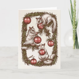 Sugar Glider Christmas Kaart