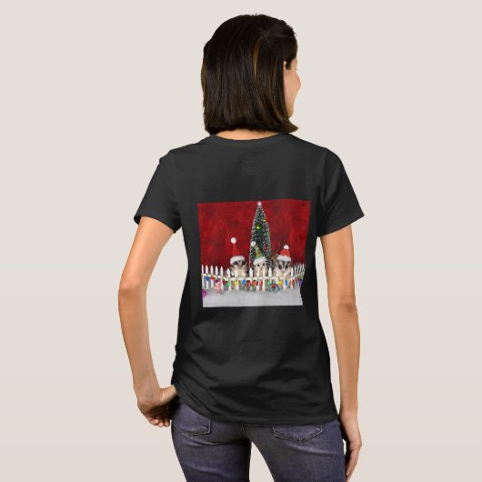 Sugar Glider Christmas T-shirt (Achterkant volledig)