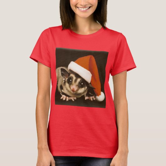 Sugar Glider Christmas T-shirt (Voorkant)