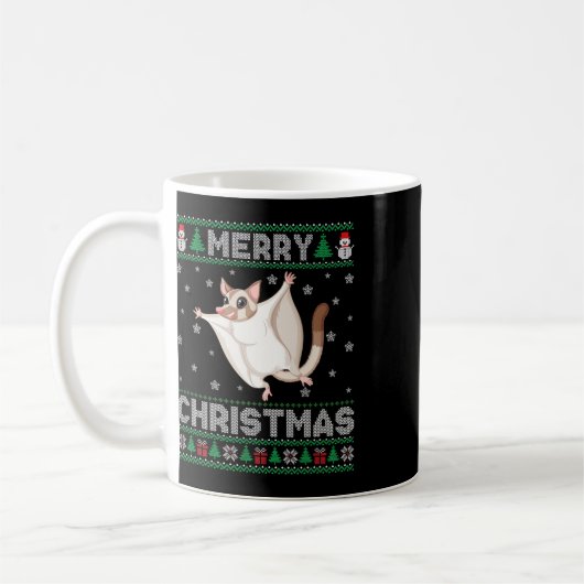 Sugar Glider Dierlijke Mannen Vrouwen Kinder Lelij Koffiemok (Links)