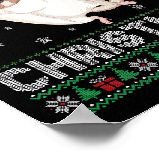 Sugar Glider Dierlijke Mannen Vrouwen Kinder Lelij Poster (Hoek)