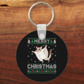 Sugar Glider Dierlijke Mannen Vrouwen Kinder Lelij Sleutelhanger (Voorkant)