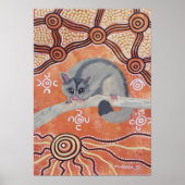 Sugar Glider Dreaming Poster van Mundara (Voorkant)