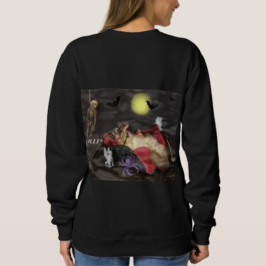 Sugar Glider Halloween Trui (Achterkant)