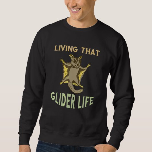 Sugar Glider Leven Dat Glijdend Dier Australisch Trui (Voorkant)