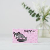 Sugar Glider Love Visitekaartje (Staand voorkant)