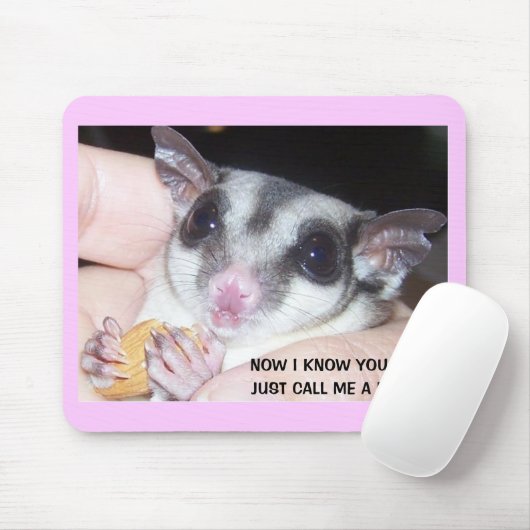 Sugar Glider Mousepad Muismat (Met muis)
