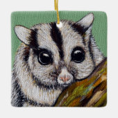 Sugar Glider Painting Keramisch Ornament (Voorkant)