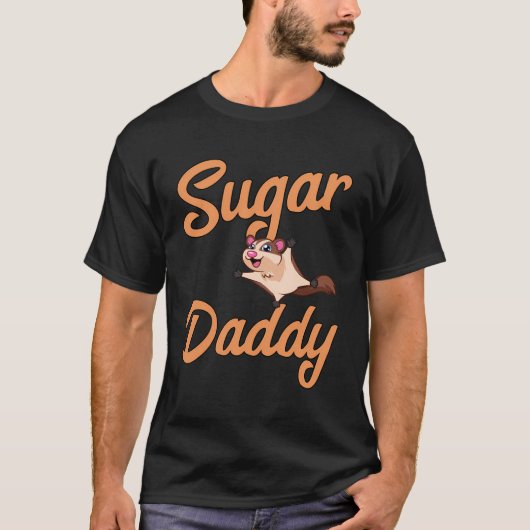 Sugar Glider Papa Grappig Sugar Glider Papa Gift T-shirt (Voorkant)