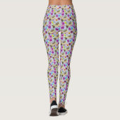 Sugar Glider Schattige Floral Leggings (Achterkant)