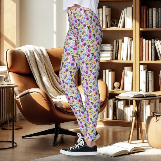 Sugar Glider Schattige Floral Leggings