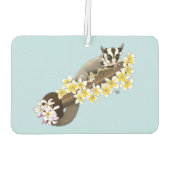 Sugar Glider Schattige Floral Luchtverfrisser (Achterkant)
