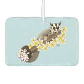 Sugar Glider Schattige Floral Luchtverfrisser (Voorkant)