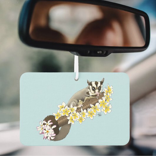 Sugar Glider Schattige Floral Luchtverfrisser