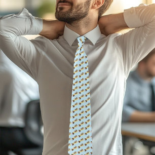 Sugar Glider Schattige Floral Stropdas