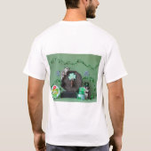 Sugar Glider St. Patrick's Day T-shirt (Achterkant)