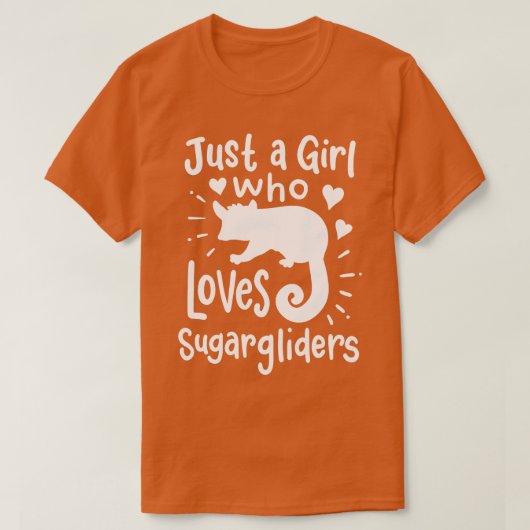 Sugar Glider Sugar Glider Lover 1 T-shirt (Design voorkant)