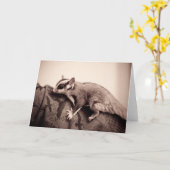 Sugar Glider-wenskaart Kaart (Gele Bloem)
