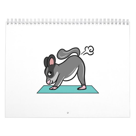 Sugar Glider Yoga Pose Kalender (Hoes)