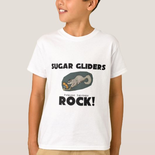 Sugar Gliders Rock T-shirt (Voorkant)