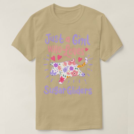 Sugar Gliders Sugar Glider Lover T-shirt (Design voorkant)