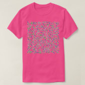 Sugar Glycan Swirl Ecru Background 1 T-shirt (Design voorkant)