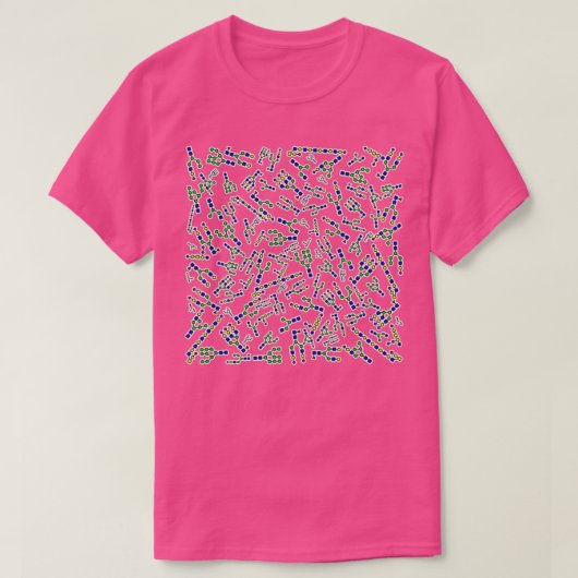 Sugar Glycan Swirl Ecru Background 1 T-shirt (Design voorkant)