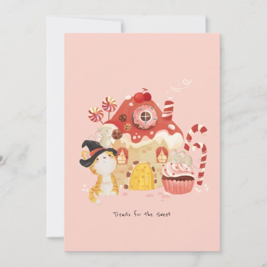 Sugar Goodness Gingerbrood House Bedankkaart (Voorkant)