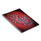 Sugar Heart-laptop Notitieboek (Rechterzijde)