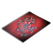 Sugar Heart-laptop Notitieboek (Linkerzijde)