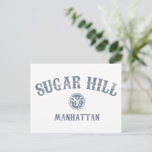 Sugar Hill Briefkaart (Staand voorkant)