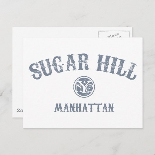 Sugar Hill Briefkaart (Voorkant / Achterkant)