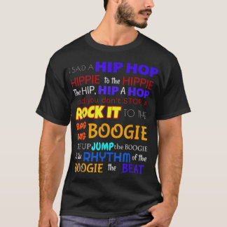 Sugar Hill Gang Rappers Delight Lyrics Shirt Color