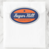 Sugar Hill Ovale Sticker (Tas)