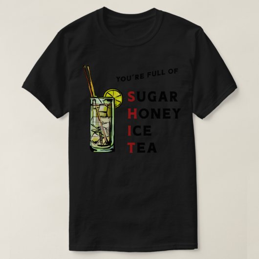 Sugar Honey Ice Tea T-shirt (Design voorkant)