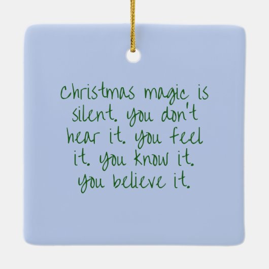 Sugar House Park Winter Keramisch Ornament (Achterkant)