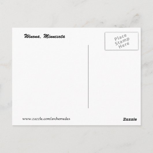 Sugar Loaf Mountain Briefkaart (Achterkant)