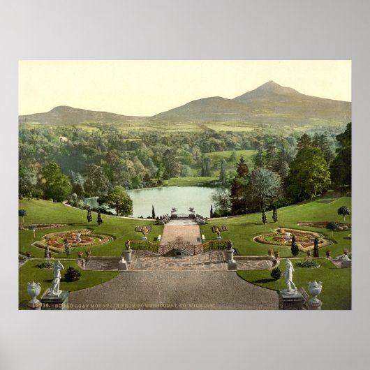 Sugar Loaf Mountain, County Wicklow, Ierland Poster (Voorkant)