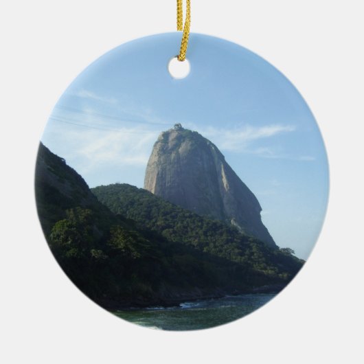 Sugar Loaf Mountain Keramisch Ornament (Voorkant)