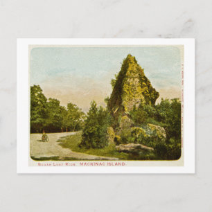 Sugar Loaf Rock Mackinac Island Michigan Briefkaart