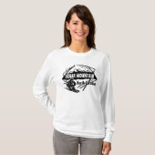 Sugar Mountain North Carolina dames hoodie T-shirt (Voorkant volledig)