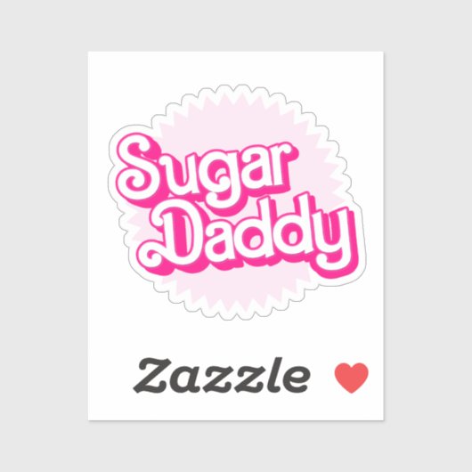 Sugar Papa Sticker (Vel)