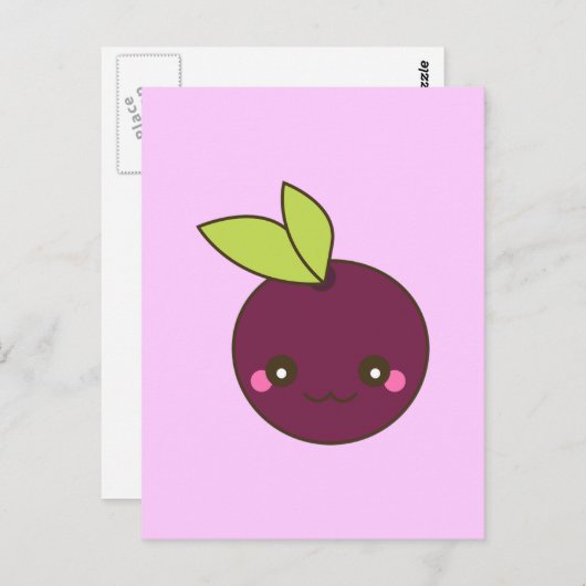 Sugar Plum Briefkaart (Voorkant / Achterkant)