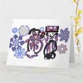 Sugar plum dance  kaart (Gele Bloem)