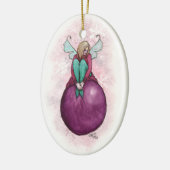 Sugar Plum Faery van Mary Layton Keramisch Ornament (Links)