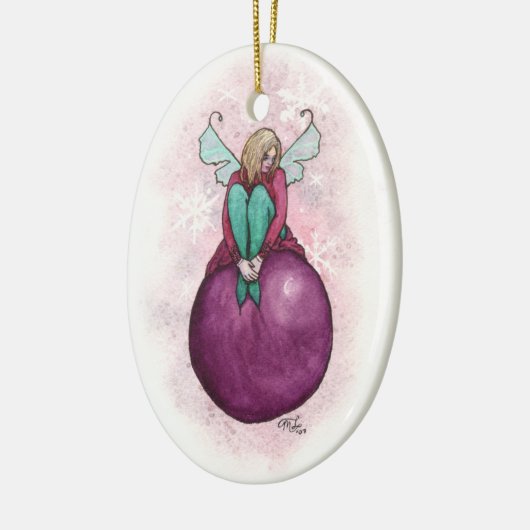 Sugar Plum Faery van Mary Layton Keramisch Ornament (Links)